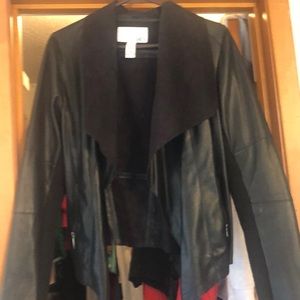 Black Faux Leather jacket